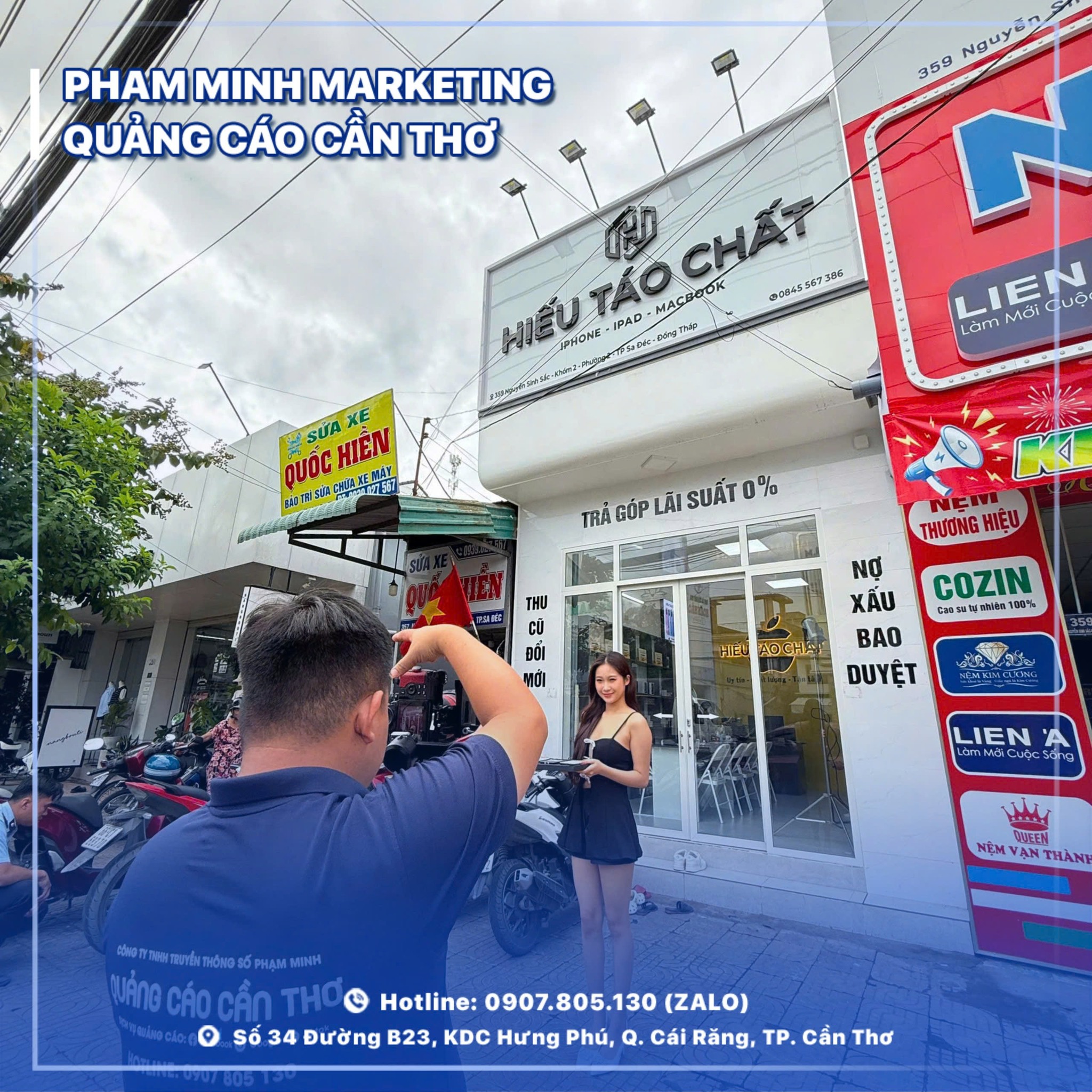 QUẢNG CÁO CẦN THƠ THỰC HIỆN DỰ ÁN MARKETING CHO HIẾU TÁO CHẤT